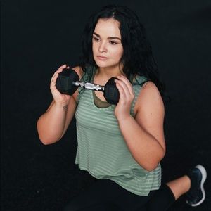 Zyia Active 🌙 Forest Nimbus Split Back Tank